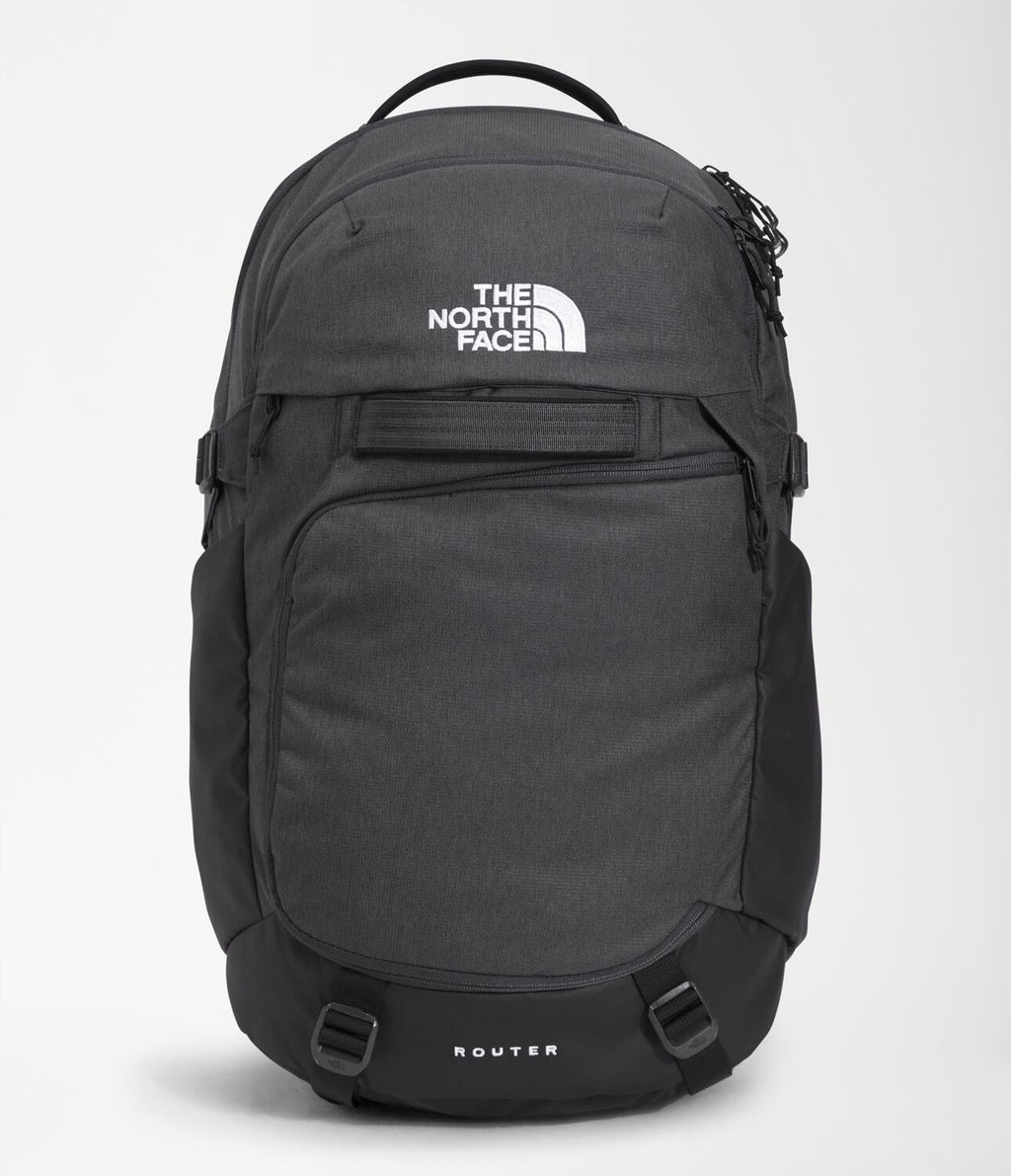 Mochila Router Unisex, Gris Asfalto c/Negro